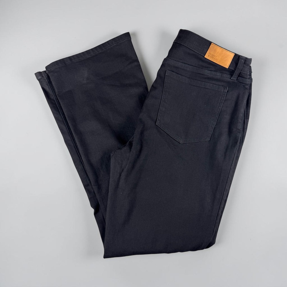 Market & Spruce Womens Black Flare Boot Cut Jeans Size 16 DMS017001TQ-BLK00 NWT
